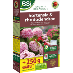 Engrais bio pour hortensia et rhododendron 1kg - BSI - 9,95 € - BSI - 5420046620348 - Ornibird SRL