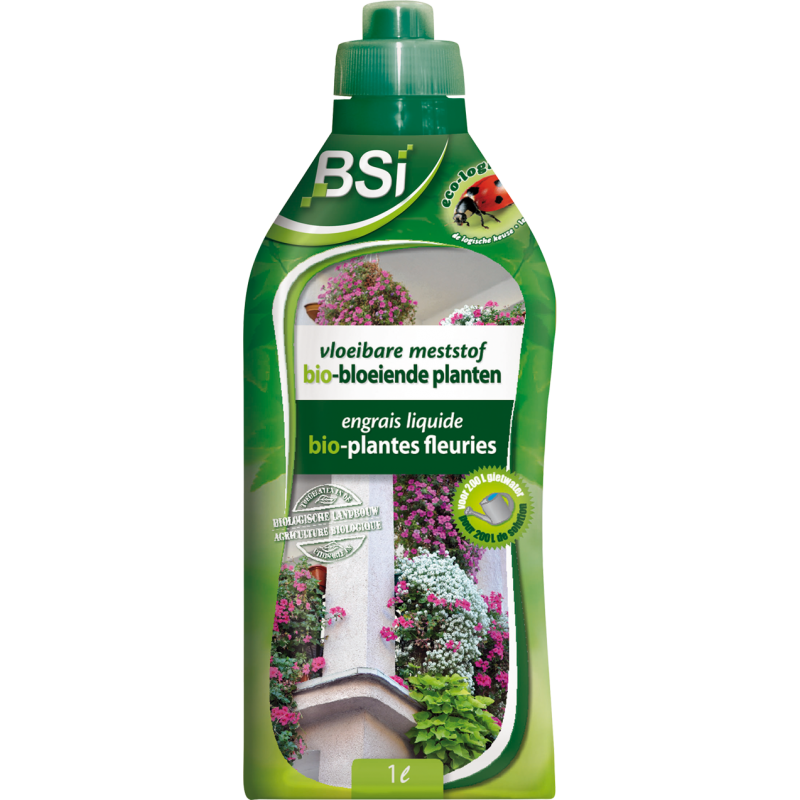 Engrais bio toutes plantes fleuries 1L - BSI Engrais bio toutes plantes fleuries 1L - BSI