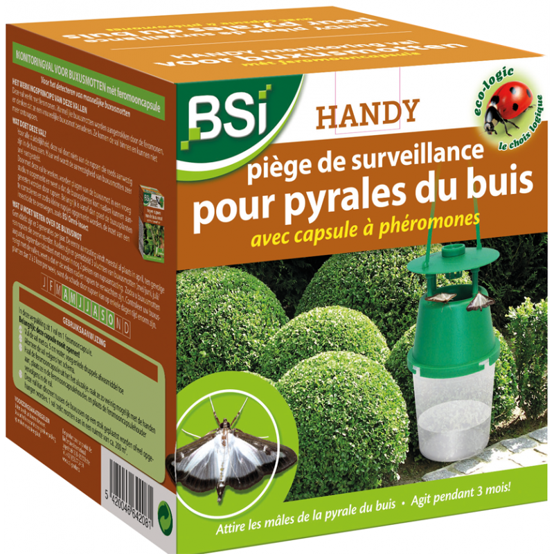 Handy Piège à Phéromones Pyrale du Buis - BSI Handy Piège à Phéromones Pyrale du Buis - BSI