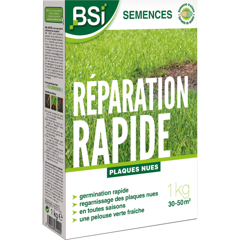 Semences Gazon Réparation 250gr - Bsi