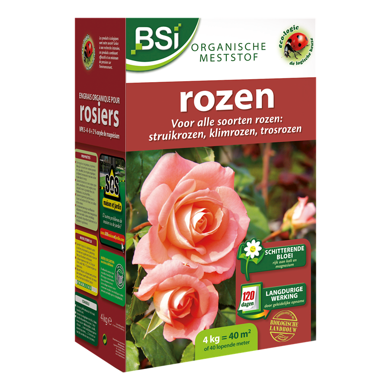 Engrais Bio pour Rosiers 4kg - BSI