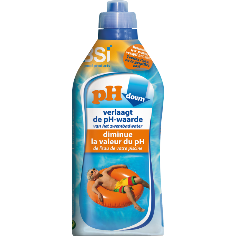 PH Down liquide, diminue pH piscine 1L - BSI 6241 BSI 4,95 € Ornibird