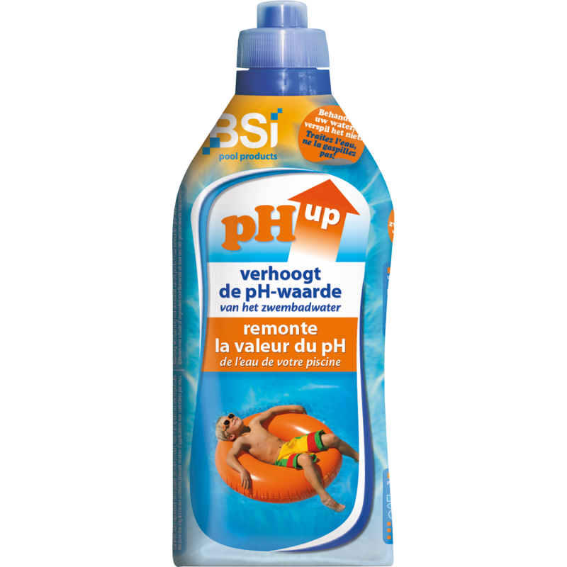 PH UP liquide, augmente pH piscine 1L - BSI PH UP liquide, augmente pH piscine 1L - BSI