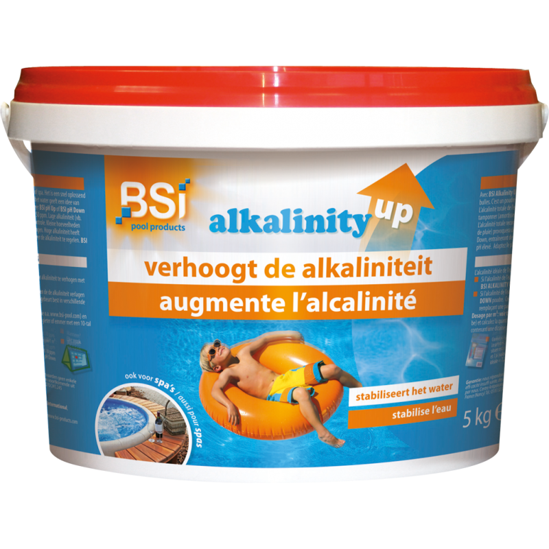 Alkalinity up, remonte l’alcalinité dans votre piscine ou spa 5kg - BSi Alkalinity up, remonte l’alcalinité dans votre piscine ou spa 5kg - BSi