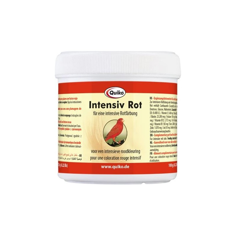 Quiko Intensif rouge 100gr Quiko Intensif rouge 100gr