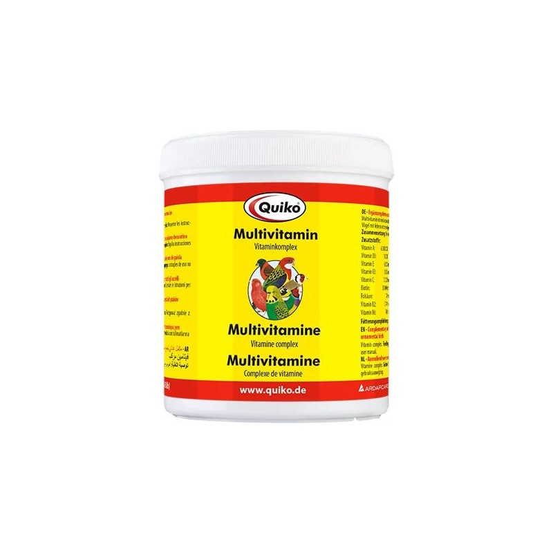 Multivitamin, complexe vitaminé 375gr - Quiko 200111A Quiko 16,55 € Ornibird