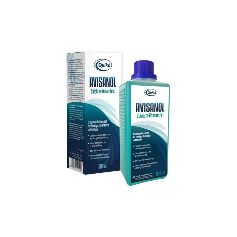 Avisanol, apport en calcium liquide 500ml - Quiko 210133 Quiko 12,91 € Ornibird