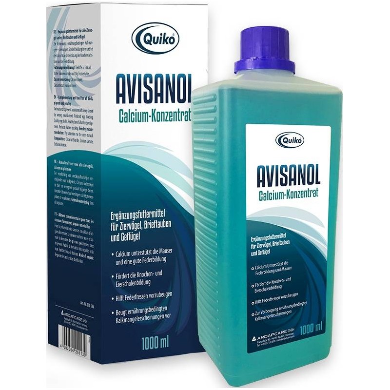 Avisanol, apport en calcium liquide 1L - Quiko 210136 Quiko 18,95 € Ornibird
