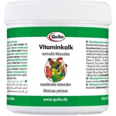 Chaux vitaminé, apport en minéraux 200gr - Quiko à 6,60 € - Quiko - 280312 - Quiko