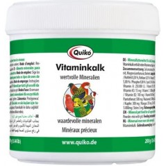 Chaux vitaminé, apport en minéraux 200gr - Quiko à 6,60 € - Quiko - 280312 - Quiko