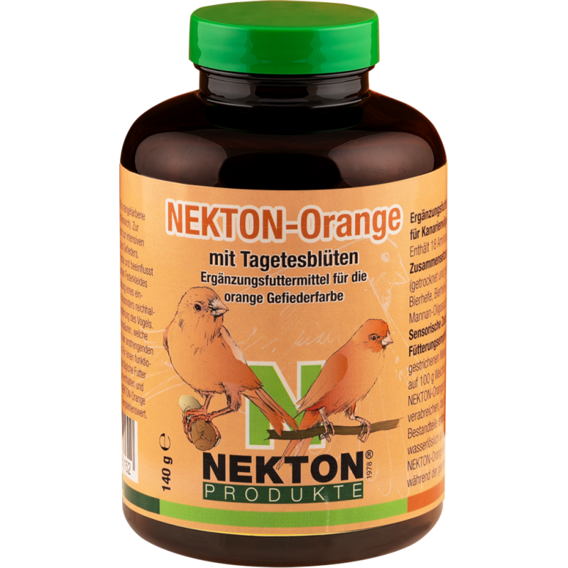 Nekton-Orange - Complément alimentaire pour canaris de couleur orange 140gr - Netkon 215140 Nekton 20,95 € Ornibird