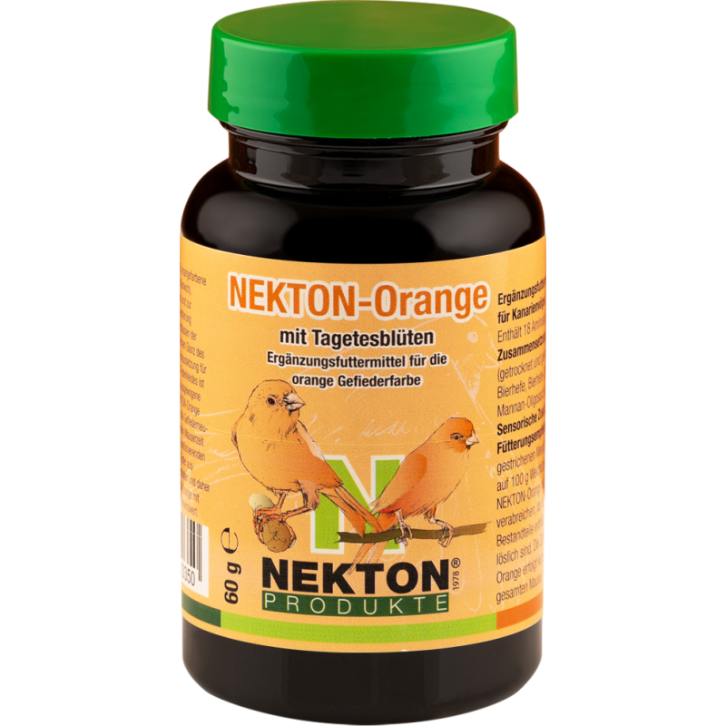 Nekton-Orange 60gr - Complément alimentaire pour canaris de couleur orange - Netkon 215060 Nekton 11,50 € Ornibird