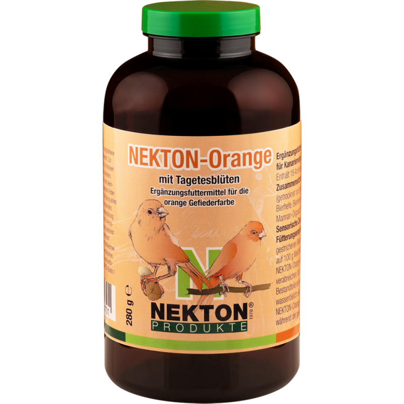 Nekton-Orange 280gr - Complément alimentaire pour canaris de couleur orange - Netkon Nekton-Orange 280gr - Complément alimentaire pour canaris de couleur orange - Netkon