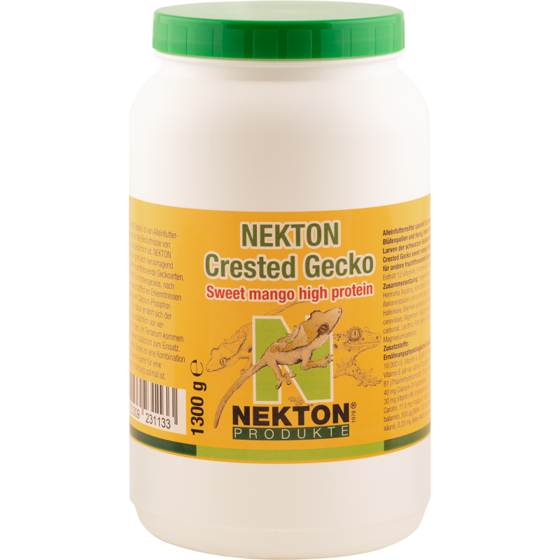 Nekton Crested Gecko mangue 1,3kg - Aliment complet sucrée hyperprotéiné - Nekton 23113000 Nekton 86,95 € Ornibird