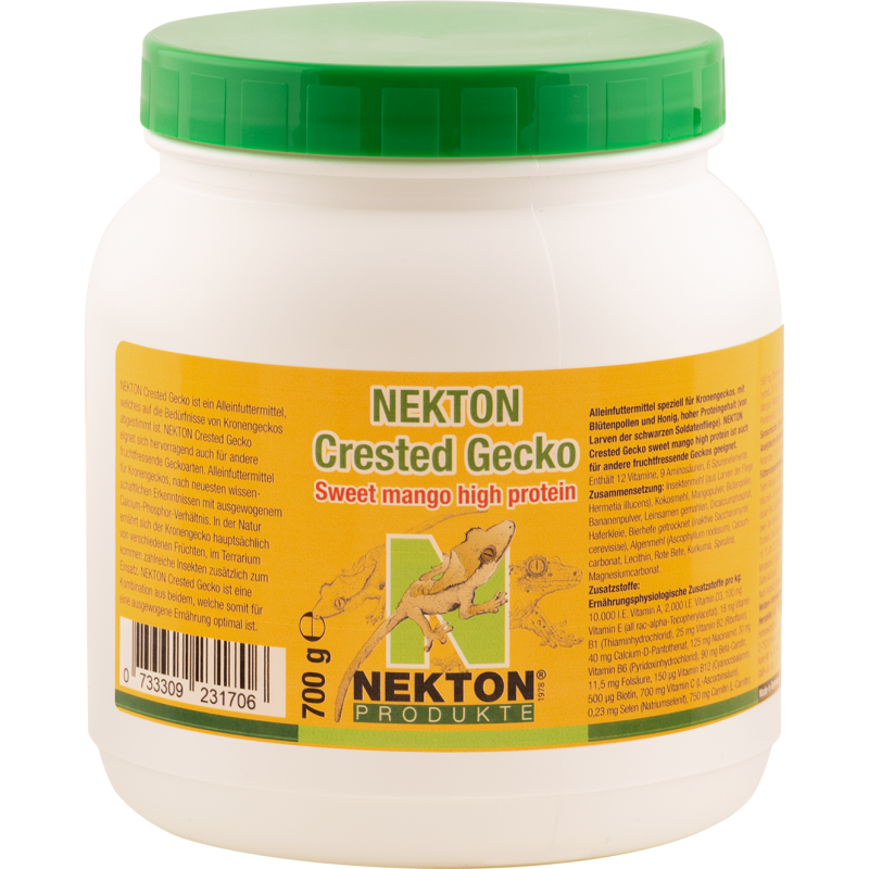 Nekton Crested Gecko mangue 700gr - Aliment complet sucrée hyperprotéiné - Nekton 231700 Nekton 55,95 € Ornibird
