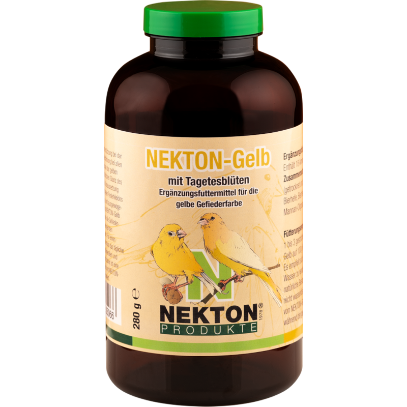 Nekton-Gelb 280gr - Complément alimentaire pour la couleur du plumage jaune - Nekton 205750 Nekton 34,50 € Ornibird
