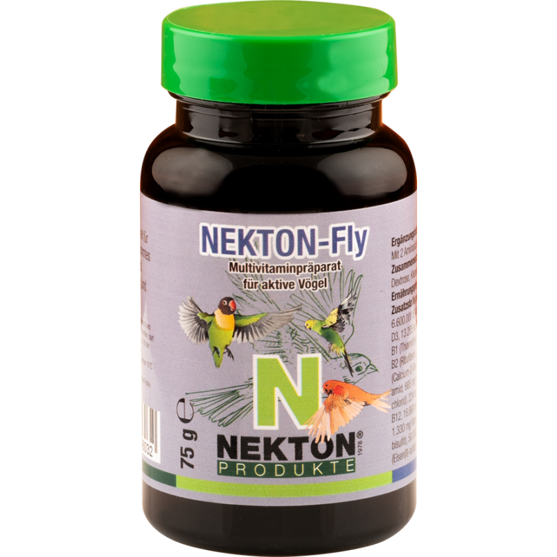 Nekton-Fly 75gr - Complexe multivitaminés pour pigeons et gallinacés - Nekton 206075 Nekton 8,95 € Ornibird
