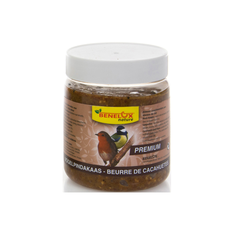 Beurre de cacahuètes Premium pot 360gr - Benelux 17645 Kinlys 2,45 € Ornibird