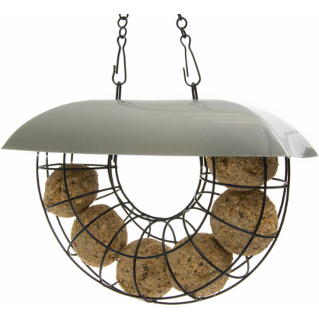 Set Porte boule Demi-rond boules mesanges à 11,95 € - Benelux - 17680 - Oiseaux de la nature