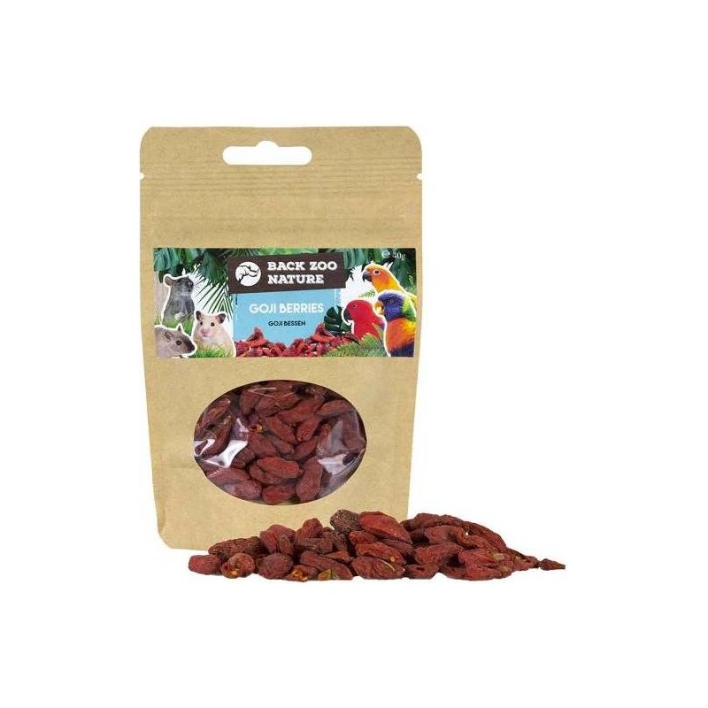 Baies de Goji 40gr - Back Zoo Nature Baies de Goji 40gr - Back Zoo Nature