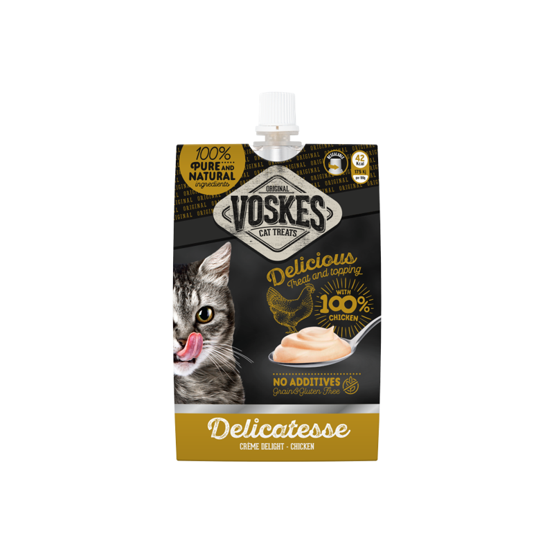 Delicatesse Crème delight au Poulet 90gr - Voskes