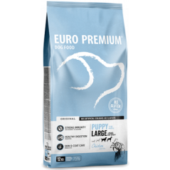 Large Puppy Chicken & Rice 12kg - Euro Premium à 56,90 € - Euro Premium - Dog Food - 63015 - Euro Premium - Dog Food