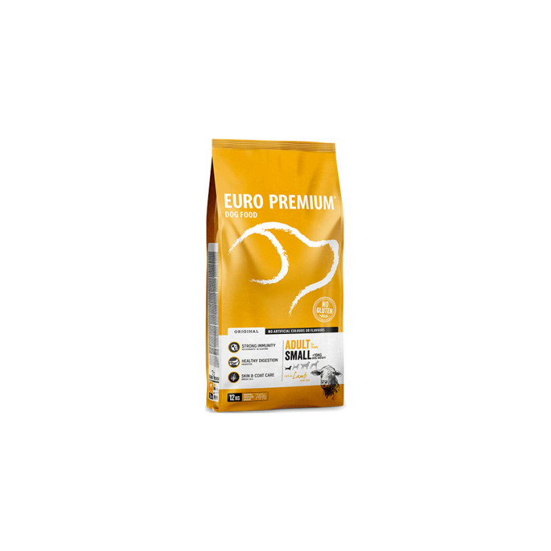 Small Adult Lamb & Rice 3kg - Euro Premium Small Adult Lamb & Rice 3kg - Euro Premium