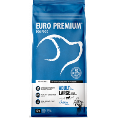 Large Adult Chicken & Rice 12kg - Euro Premium 63125 Euro Premium - Dog Food 54,95 € Ornibird