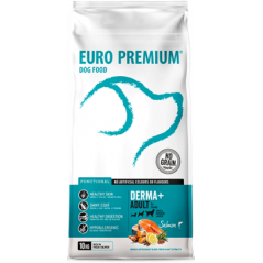 Adult Derma+ 10kg - Euro Premium 62154 Euro Premium - Dog Food 65,90 € Ornibird