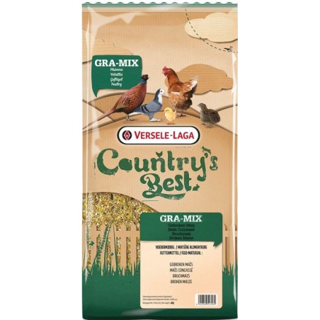 Country's Best Maïs Concassé 4kg à 4,75 € - Versele-Laga - 451346 - Country's Best
