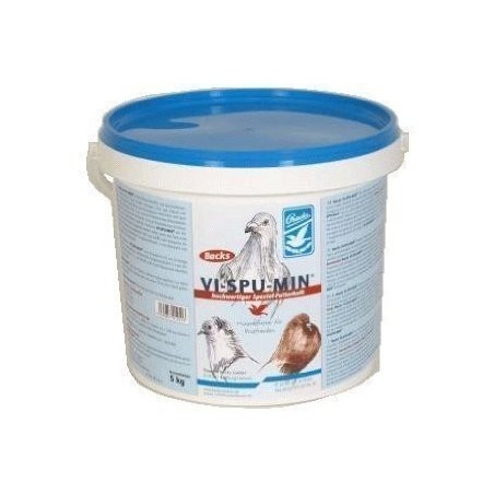Vi-spu-min 5kg - Backs à 24,28 € - Backs - 28070 - Pot à picorer, grit et minéraux