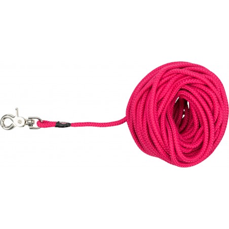 Laisse à pister, ronde Fushia S-L 20m/6mm - Trixie à 13,00 € - Trixie - 19797 - Laisses / Enrouleur