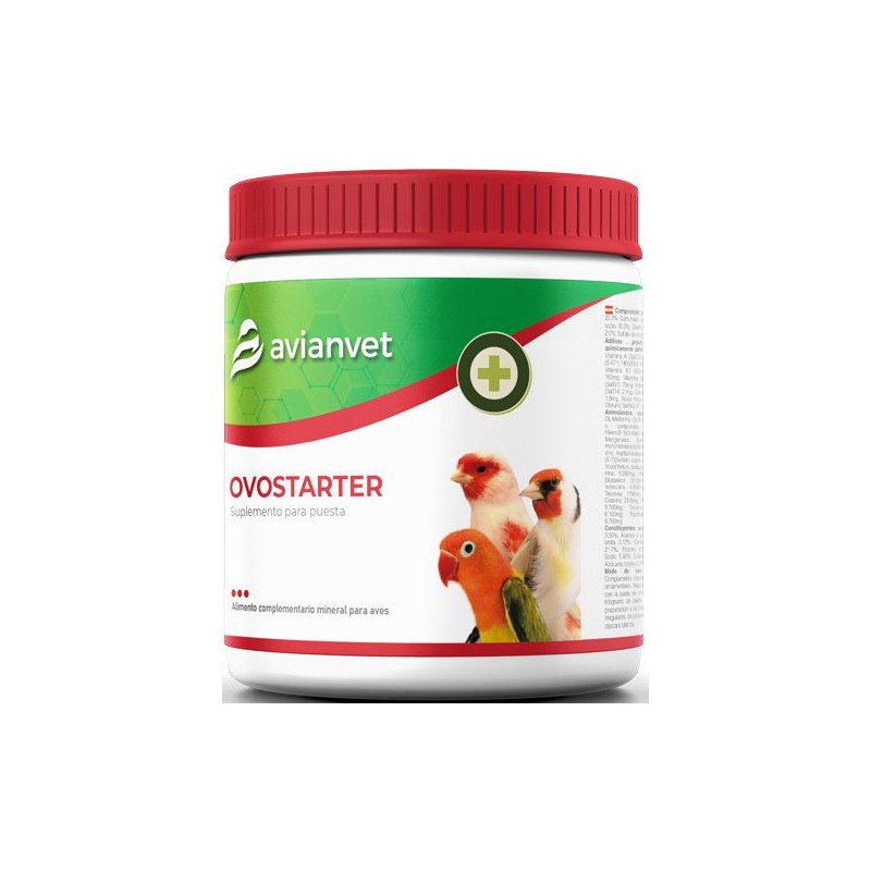 Ovostarter - Aliment complémentaire vitamino-minéral 125gr - Avianvet 36300 Avianvet 9,80 € Ornibird