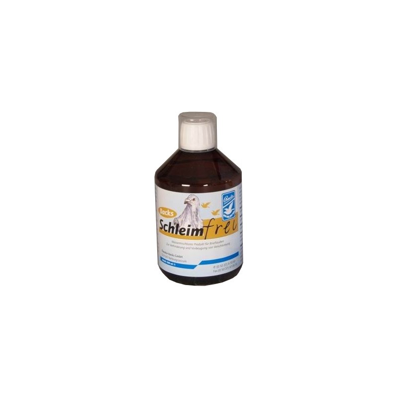 Schleimfrei (anti-muqueux, voies respiratoires) 500ml - Backs 28052 Backs 19,10 € Ornibird