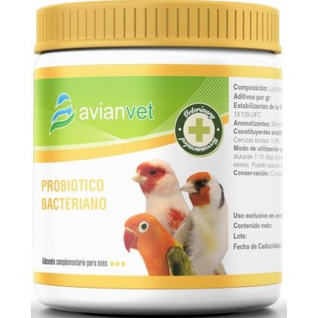 Bacterial Probiotic 125gr - Avianvet à 13,55 € - Avianvet - 25973 - Vitamines et Compléments