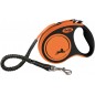 Flexi XTREME laisse sangle Orange Noir S/5m - Flexi