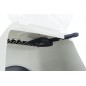 Bac à litière Vico Open Top, avec couvercle 40x40x56cm Gris/Blanc - Trixie