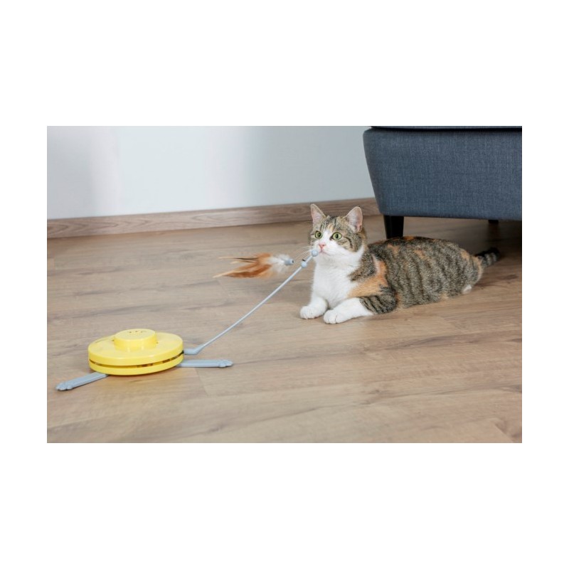 Jouet pour chat 2en1 70cm - Kerbl Jouet pour chat 2en1 70cm - Kerbl