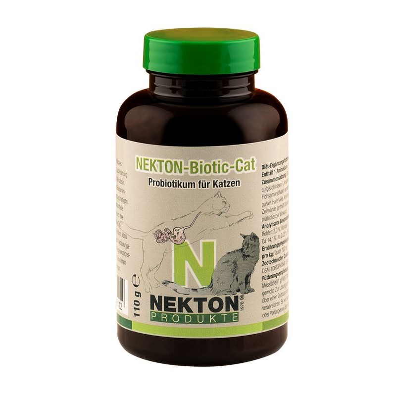 Nekton Biotic Cat 240gr - Complément alimentaire pour stabiliser la digestion - Nekton Nekton Biotic Cat 240gr - Complément alimentaire pour stabiliser la digestion - Nekton
