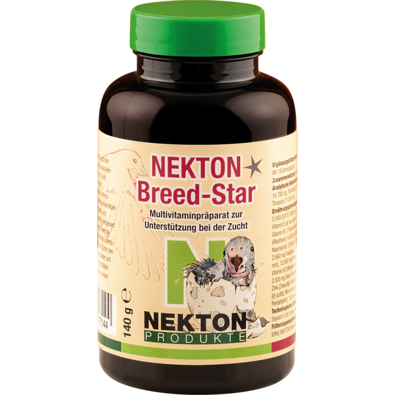 Nekton Breed Star 140gr - Complément alimentaire pour la reproduction - Nekton Nekton Breed Star 140gr - Complément alimentaire pour la reproduction - Nekton