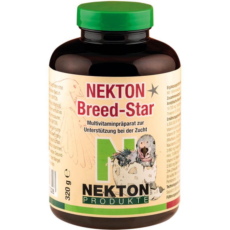 Nekton Breed Star 320gr - Complément alimentaire pour la reproduction - Nekton Nekton Breed Star 320gr - Complément alimentaire pour la reproduction - Nekton