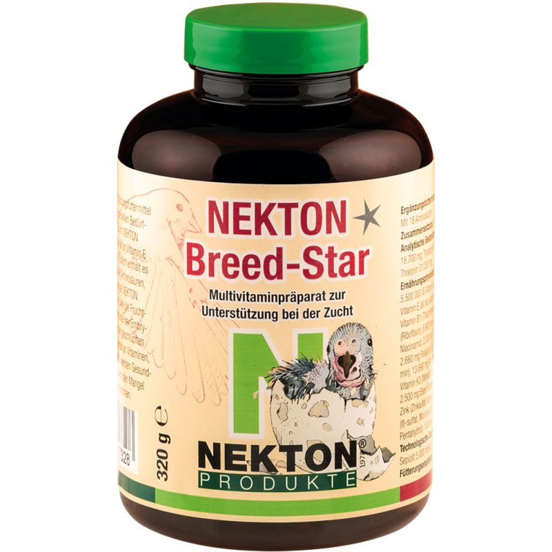 Nekton Breed Star 320gr - Complément alimentaire pour la reproduction - Nekton 217320 Nekton 17,95 € Ornibird