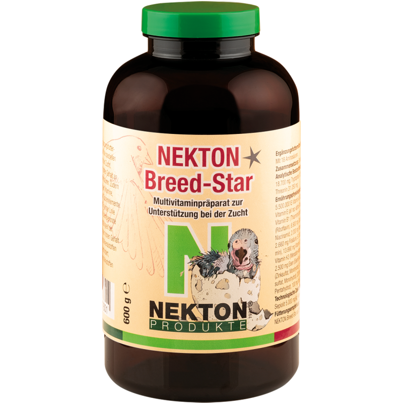 Nekton Breed Star 600gr - Complément alimentaire pour la reproduction - Nekton 217600 Nekton 29,50 € Ornibird