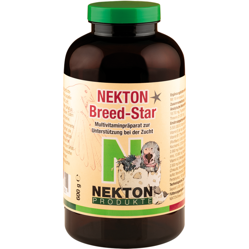 Nekton Breed Star 600gr - Complément alimentaire pour la reproduction - Nekton Nekton Breed Star 600gr - Complément alimentaire pour la reproduction - Nekton