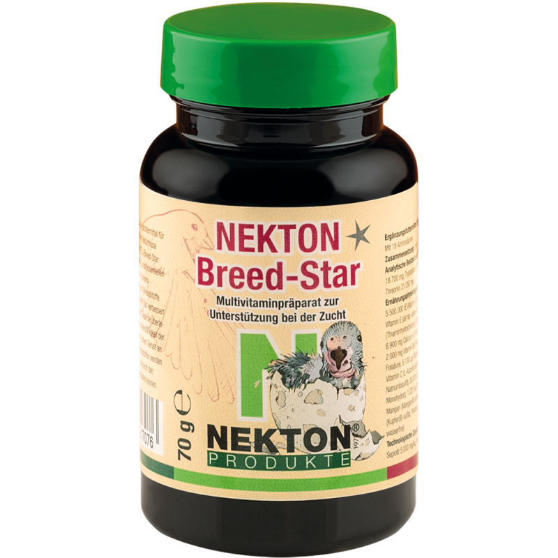 Nekton Breed Star 70gr - Complément alimentaire pour la reproduction - Nekton Nekton Breed Star 70gr - Complément alimentaire pour la reproduction - Nekton