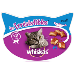 Les irrésistibles Saumon 8gr - Whiskas à 2,39 € - Whiskas - 176003 - Whiskas