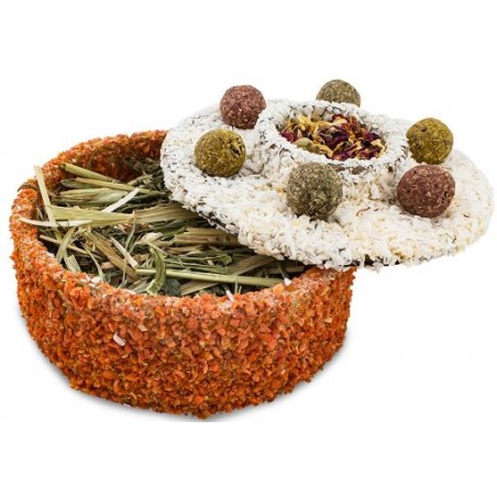 Gâteau pour rongeur 13cm/200gr - Jr Farm à 7,30 € - JR Farm - 202633 - JR Farm