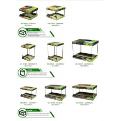Terrarium GigaTower M 30x30x45cm - Giganterra à 94,95 € - Giganterra - G04-00402 - Terrariophilie