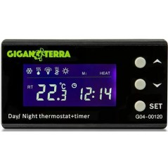 Thermostat digital Jour/Nuit avec Timer - Giganterra G04-00120 Giganterra 56,95 € Ornibird