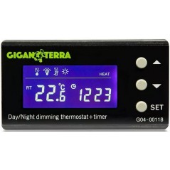 Thermostat digital Dimming Jour/Nuit avec Timer - Giganterra G04-00118 Giganterra 75,50 € Ornibird